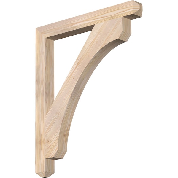 Ekena Millwork Legacy Craftsman Smooth Bracket, Douglas Fir, 3 1/2"W x 34"D x 40"H BKT04X34X40LEC04SDF - main